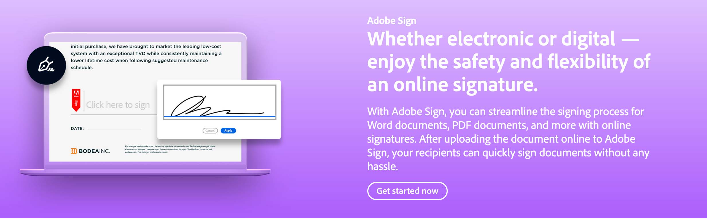 Adobe Sign ThinkEDU Corporate WebSite
